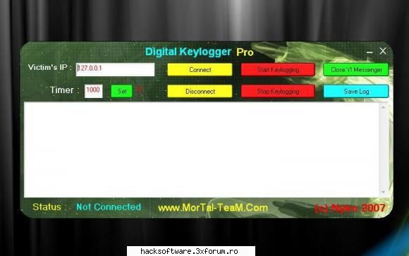 digital keylogger pro
>>> foarte usor de folosit : trimiti cuiva pe messenger digital keylogger pro