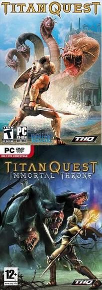 the game titan quest and the expansion immortal system windows 2000 xp-  1.8 ghz intel pentium