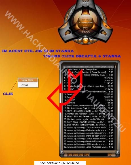 Drag & Drop din winamp pe desktop - Am gasit un install cu care poti lua lua orice - Programe diverse