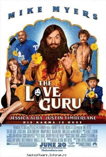 the love guru 
gen: super comedie un copil american abandonat la poarta unui ashram din india, este