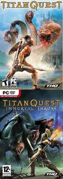 Titan.Quest+Immortal.Throne. .PC - The game Titan Quest and the expansion Immortal - Jocuri