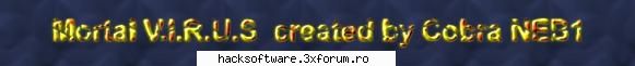 acesta este un virus de care nu mai scapi :)
!!! atentie acest fisier care contine virusul la