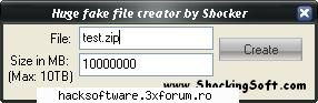 facke share dc++ - un soft cu care puteti crea fisiere imense (pana - Programe Hacking
