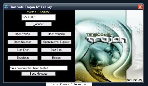 timecode trojan - un troian absolut nedetectabil cu care iti poti - Programe Hacking